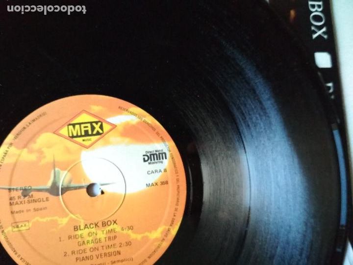Discos de vinilo: BLACK BOX, RIDE ON TIME, MAX MYSIC, 1989 - Foto 2