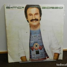 Discos de vinilo: DISCO VINILO LP. GIORGIO – E=MC². 33 RPM.
