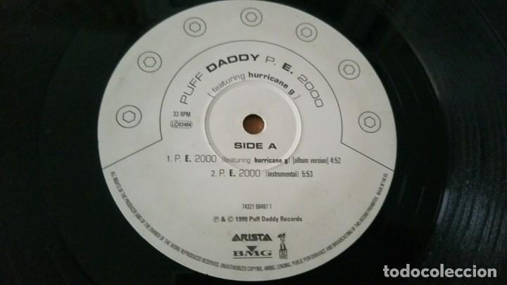 Discos de vinilo: Maxi Puff Daddy P E Hurricane Arista 1999 - Foto 3