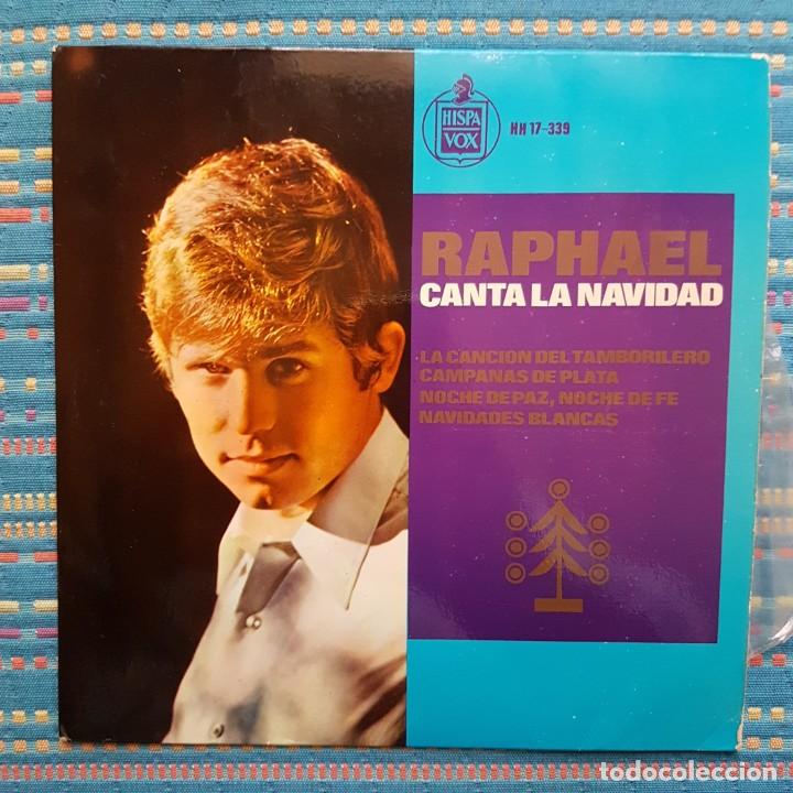 Discos de vinilo: RAPHAEL CANTA A LA NAVIDAD. LA CANCI&Oacute;N DEL TAMBORILERO - Foto 1