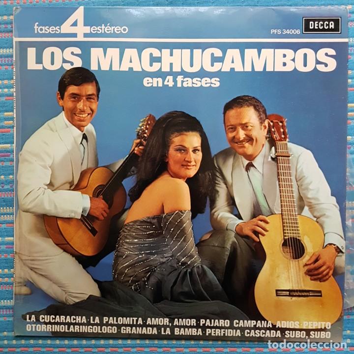 Discos de vinilo: DISCO LP LOS MACHUCAMBOS. EN 4 FASES - Foto 1