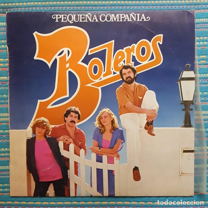 Discos de vinilo: DISCO LP PEQUE&Ntilde;A COMPA&Ntilde;IA. BOLEROS - Foto 1