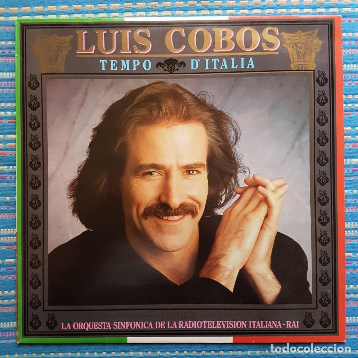 Discos de vinilo: DISCO LP LUIS COBOS. TEMPO DITALIA - Foto 1