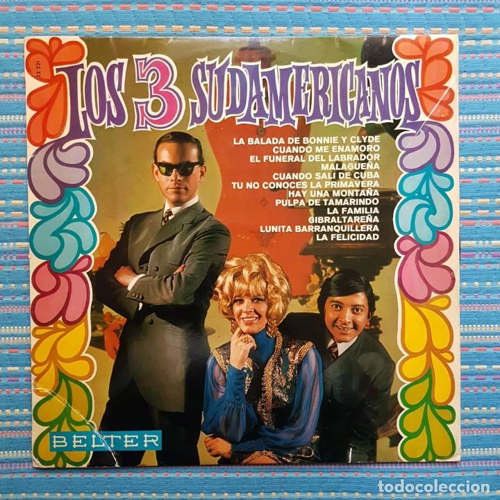 Discos de vinilo: DISCO LP LOS 3 SUDAMERICANOS - Foto 1