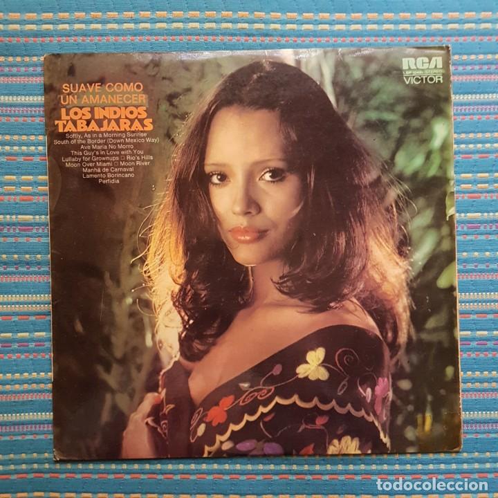 Discos de vinilo: DISCO LP LOS INDIOS TABAJARAS. SUAVE COMO UN AMANECER - Foto 1