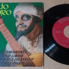 Discos de vinilo: EMILIO EL MORO / EL EMIGRANTE + 3 / EP 7 PULGADAS. Lote 260641785