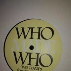 Discos de vinilo: MAXI SINGLE 12” - WHO MADE WHO - TWO COVERS FOR YOUR PARTY (SATISFACTION/FLAT BEAT) 2003 TECH-HOUSE. Lote 260650760