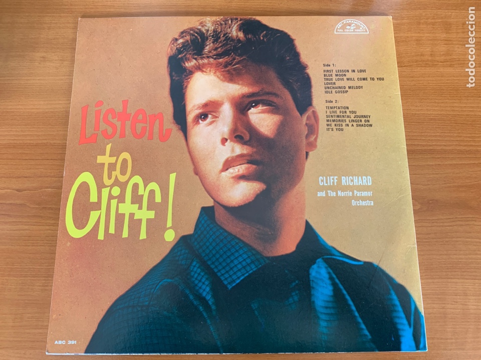 Discos de vinilo: Cliff Richard - Listen To Cliff - Foto 2