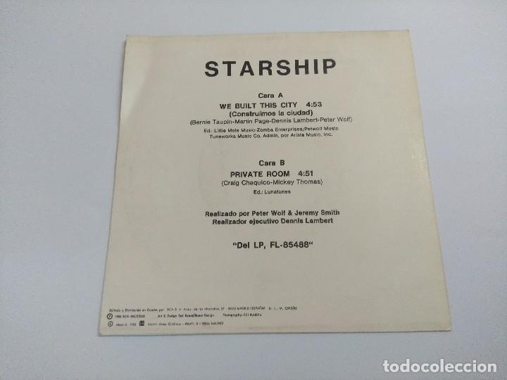 Discos de vinilo: STARSHIP/WE BUILT THIS CITY/SINGLE. - Foto 3