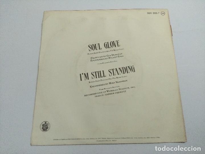 Discos de vinilo: ELTON JOHN/SOUL GLOVE/SINGLE. - Foto 3