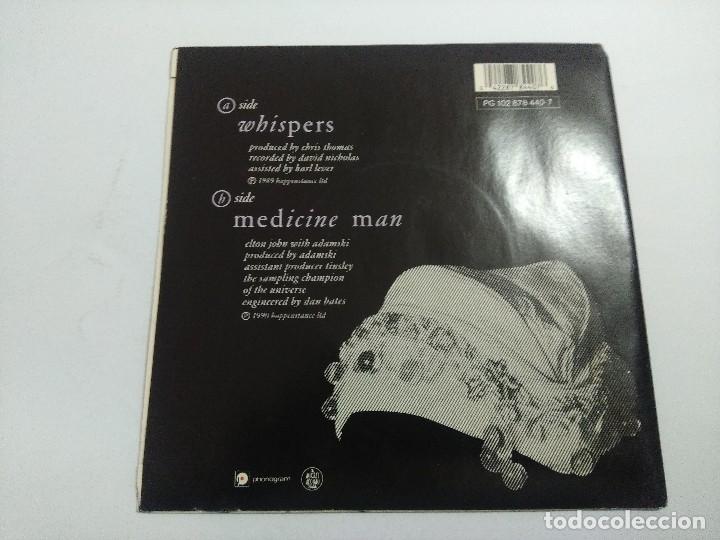 Discos de vinilo: ELTON JOHN/WHISPERS/SINGLE. - Foto 1
