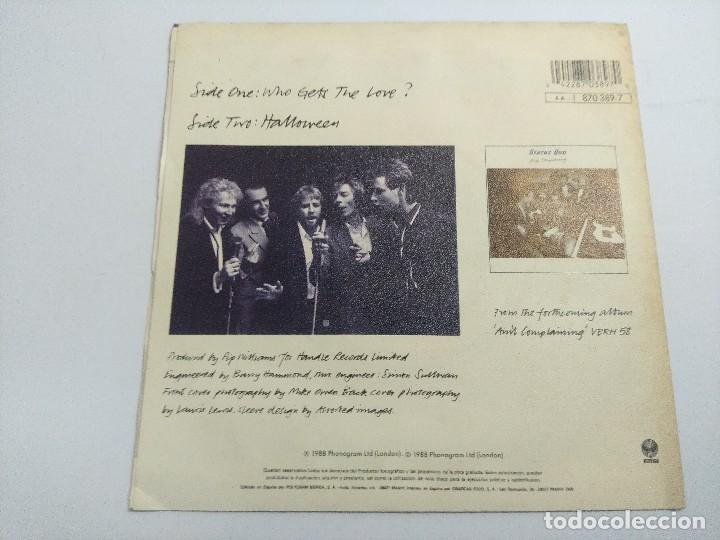 Discos de vinilo: STATUS QUO/WHO GETS THE LOVE/SINGLE. - Foto 3