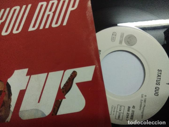 Discos de vinilo: STATUS QUO/ROCK TIL YOU DROP/SINGLE. - Foto 2