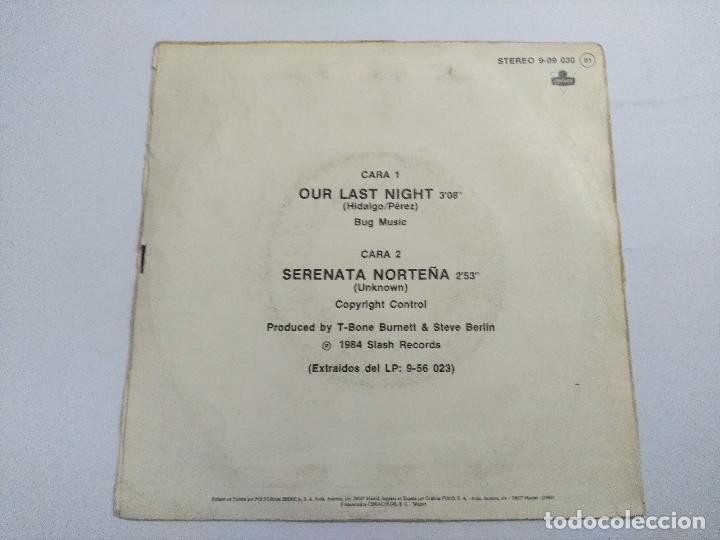 Discos de vinilo: LOS LOBOS/OUR LAST NIGHT/SINGLE. - Foto 3