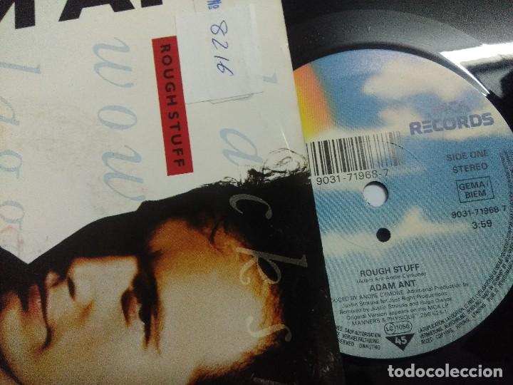 Discos de vinilo: ADAM ANT/ROUGHSTUFF/SINGLE. - Foto 2