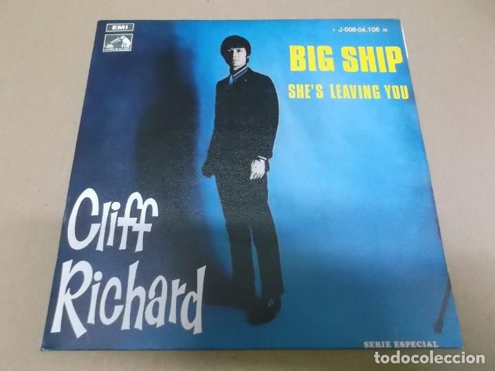 Discos de vinilo: CLIFF RICHARD (SN) BIG SHIP A&Ntilde;O 1969 - Foto 1