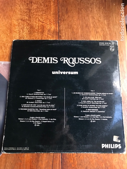Discos de vinilo: LP Demus Roussus Universus - Foto 2
