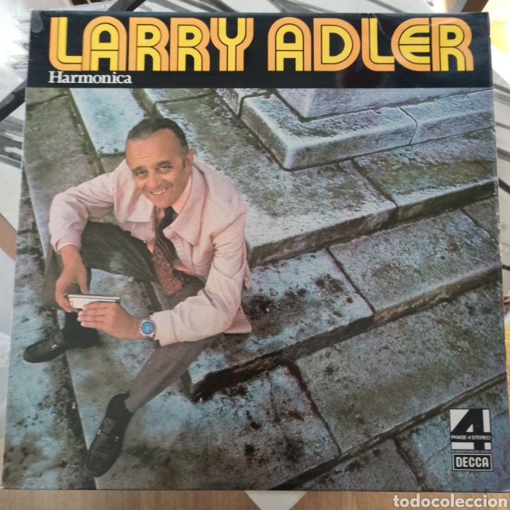 Discos de vinilo: Larry Adler - Harmonica (Decca, UK, 1978) - Foto 1