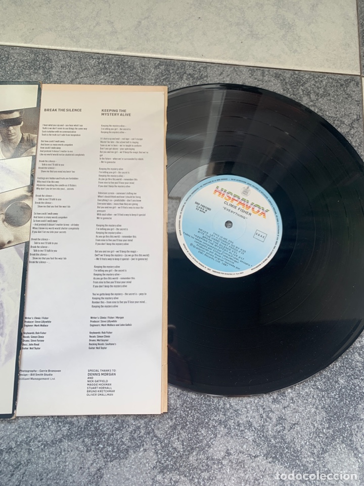 Discos de vinilo: Climie fisher everything - Foto 2