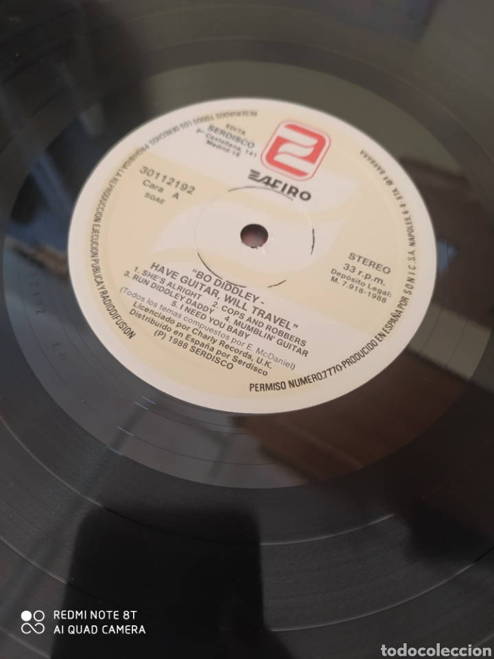 Discos de vinilo: Wire Bo Diddley. Hace a gritar, Will travel - Foto 6