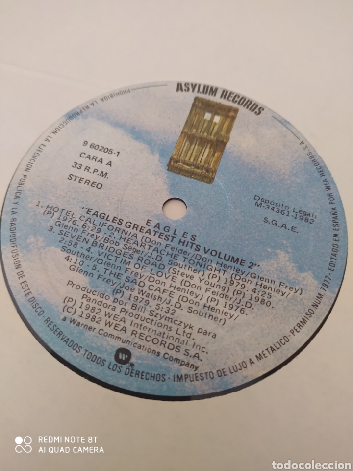Discos de vinilo: Eagles Greatests hits Volume 2 - Foto 7