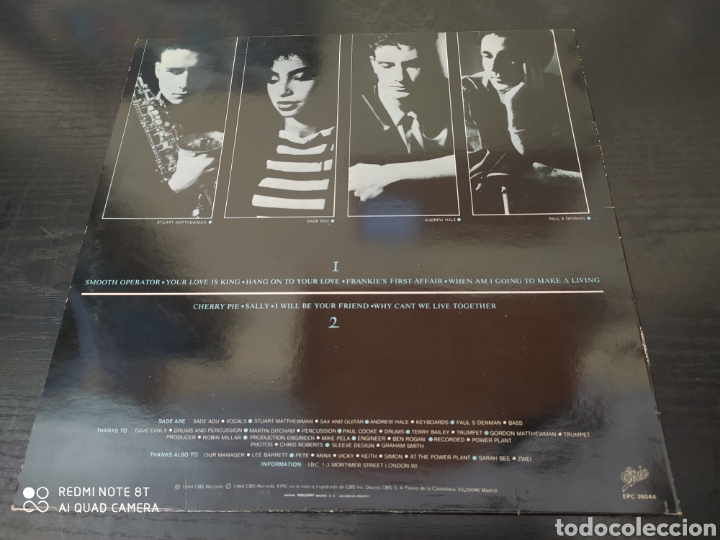 Discos de vinilo: Sade. Diamond life. - Foto 2