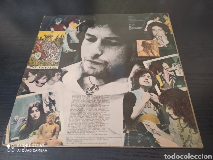 Discos de vinilo: Bod Dylan. Desire - Foto 2