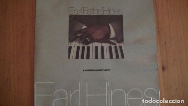 Disques de vinyle: LP EARL &rdquo;FATHA&rdquo; HINES. ANOTHER MONDAY DATE. 1 LP. PRESTIGE 1956