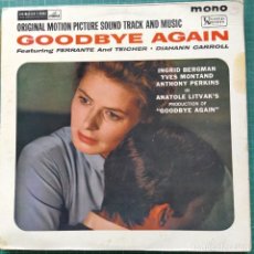 Discos de vinilo: AURIC - GOODBYE AGAIN (LP, ALBUM, MONO) (HIS MASTER'S VOICE) (1961/UK)