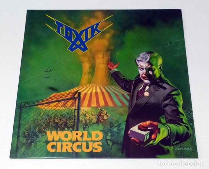 Discos de vinilo: LP TOXIK - WORLD CIRCUS - Foto 1