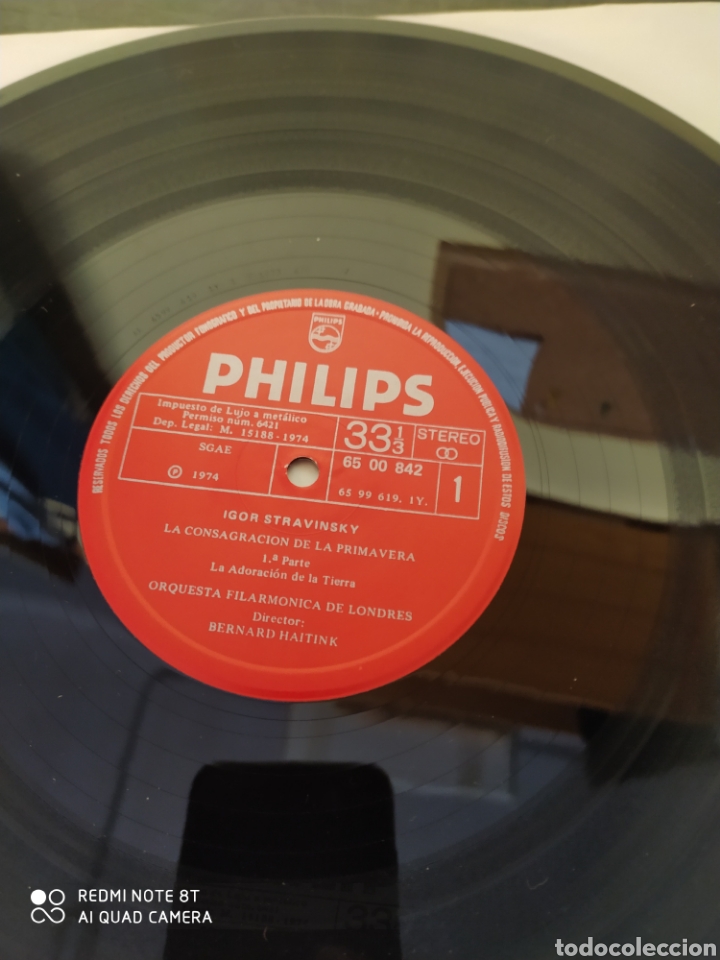 Discos de vinilo: Stravinsky le Sacre dv printems - Foto 2