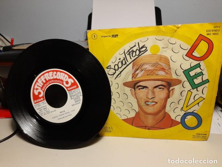 Discos de vinilo: SG DEVO : BE STIFF - Foto 1