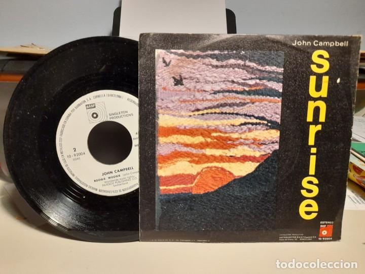 Discos de vinilo: SG JOHN CAMPBELL : SUNRISE - Foto 1