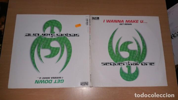 Discos de vinilo: MAXI 2 Vinilos SEQUENTIAL ONE I WANNA MAKE U a&ntilde;o 1997 - Foto 1