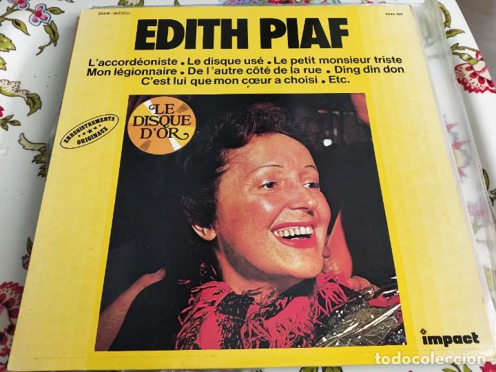 Edith Piaf - Edith Piaf (lp, Comp, Re, Rp) Sell - Comprar Discos LP ...