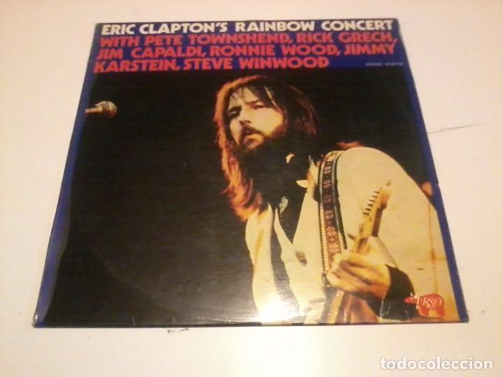Discos de vinilo: Eric Clapton LP Eric Claptons Rainbow Concert Esp.1973 - Foto 1
