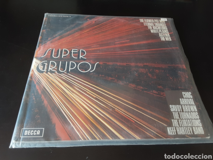 Discos de vinilo: Super grupos. (Discp raro, existen pocas unidades) 2 LP's
