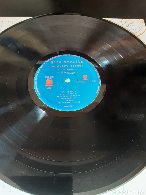 Discos de vinilo: Dire Straits: on every street - Foto 6