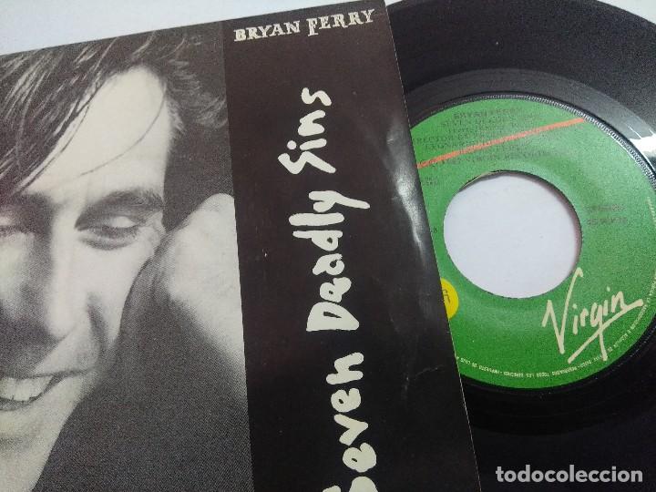 Discos de vinilo: BRYAN FERRY/SEVEN DEADLY SINS/SINGLE. - Foto 2
