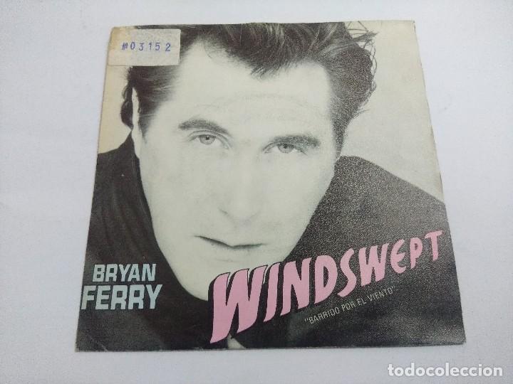 Discos de vinilo: BRYAN FERRY/WINDSWEPT/SINGLE. - Foto 1