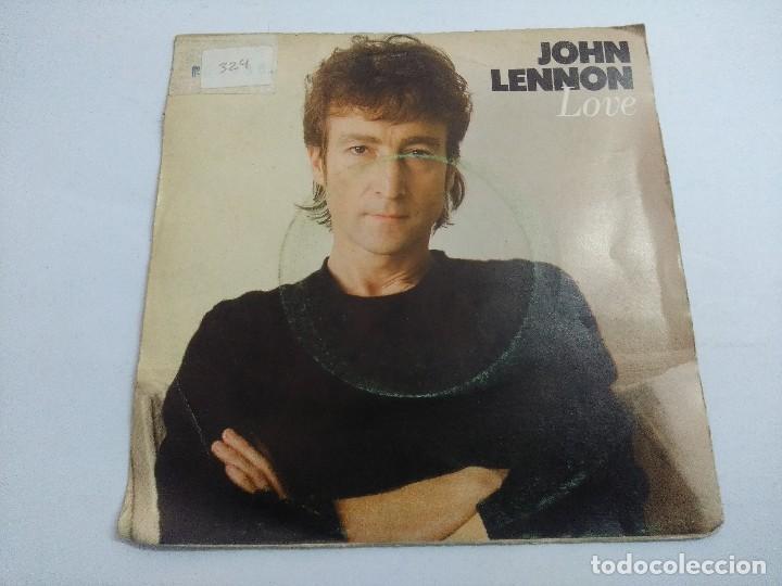 Discos de vinilo: JOHN LENNON/LOVE/SINGLE PROMOCIONAL. - Foto 1