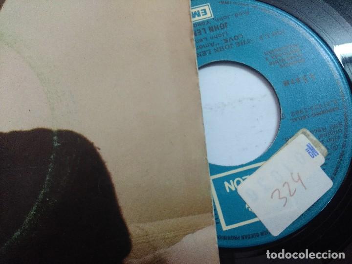 Discos de vinilo: JOHN LENNON/LOVE/SINGLE PROMOCIONAL. - Foto 2