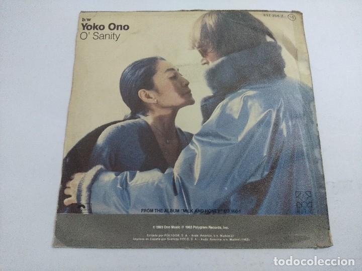 Discos de vinilo: JOHN LENNON/NOBODY TOLD ME/SINGLE. - Foto 3