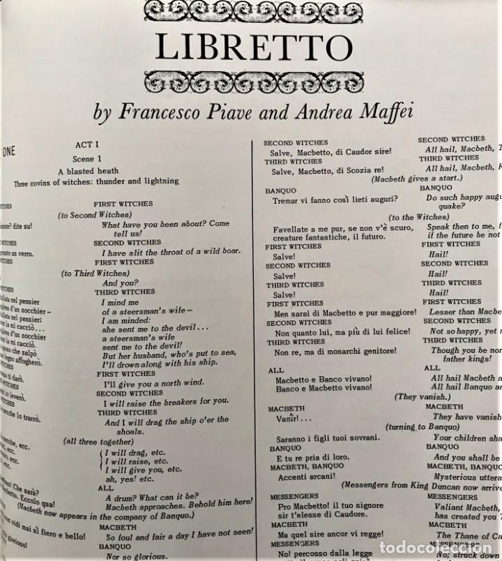 Discos de vinilo: Giuseppe Verdi - Macbeth - Foto 6