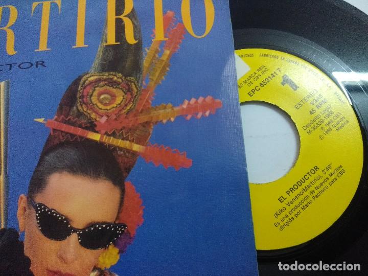 Discos de vinilo: MARTIRIO/EL PRODUCTOR/SINGLE PROMOCIONAL. - Foto 2