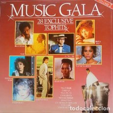 Discos de vinilo: MUSIC GALA * 2LP VINILO * 28 EXCLUSIVE TOPHITS VOL 2 *1986 TINA TURNER / BRYAN FERRY / SADE. Lote 261247580