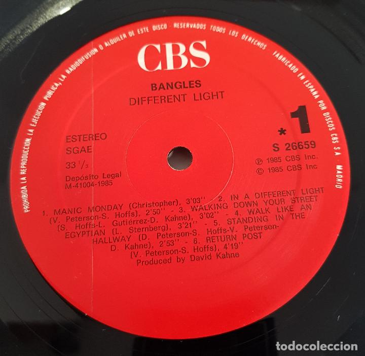 Discos de vinilo: BANGLES / DIFFERENT LIGHT - Foto 3