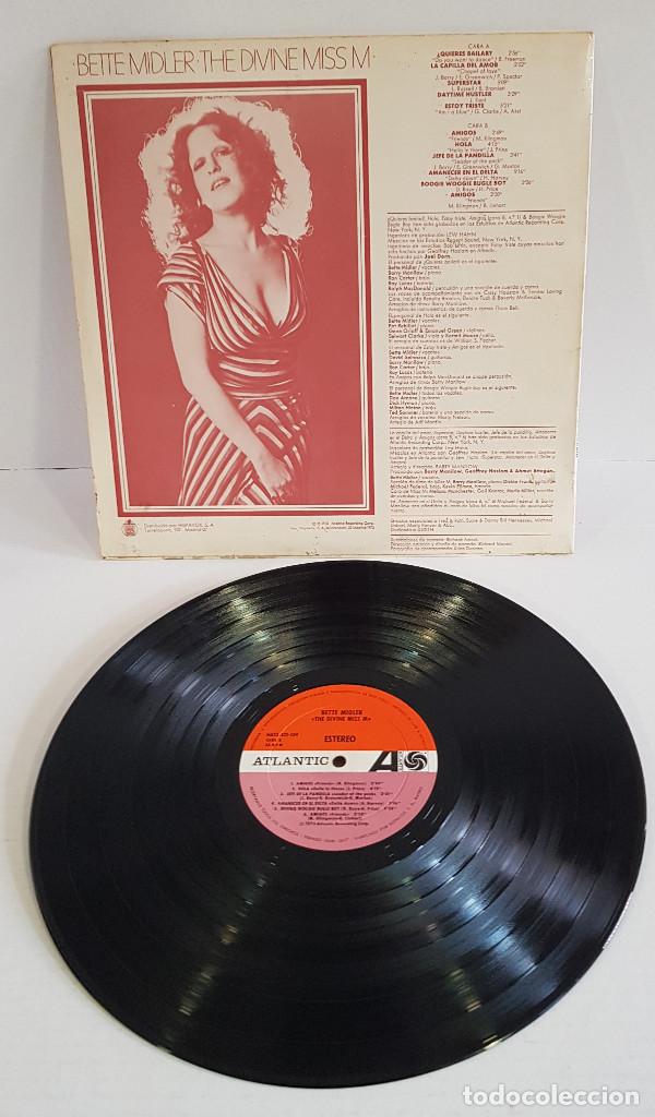 Discos de vinilo: BETTE MIDLER / THE DIVINE MISS M. - Foto 2