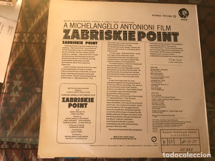Discos de vinilo: Zabriskie Point - Foto 3