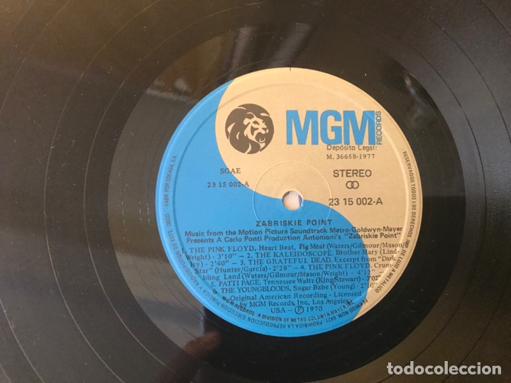 Discos de vinilo: Zabriskie Point - Foto 5